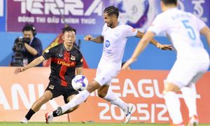 Ninh Binh defeats defending champions Nam Dinh in V-League