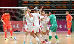 Vietnam defeats China 7-2 in Asian futsal qualifiers