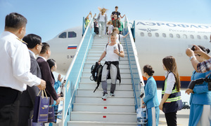 Russian tourists flock to Khanh Hoa