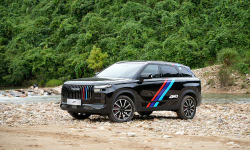 Jaecoo J7 all-wheel drive version coming to Vietnam