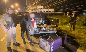 Dutch man uses pickup truck to steal ATM in Thailand