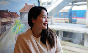 Beautiful check-in spots on the Hanoi - Bac Ninh slow train
