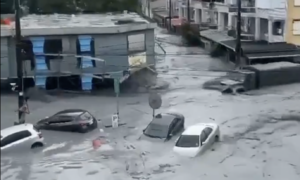 Super Typhoon Ragasa's floods sweep away cars in Taiwan