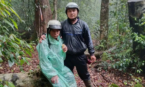 Elderly man rescued after five days lost in Da Lat forest