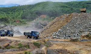 Da Nang quarries under scrutiny for misreported extraction volumes