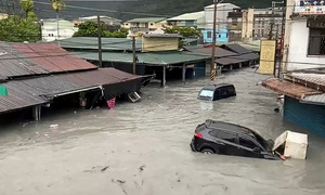 Typhoon Ragasa bursts dam in Taiwan, leaving at least 14 dead