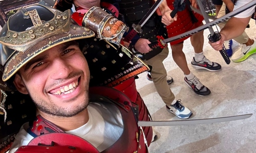 Alcaraz embraces samurai spirit in Tokyo