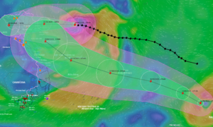 Another storm approaches the South China Sea