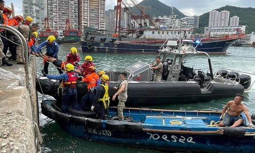 Family swept out to sea while watching super typhoon Ragasa