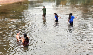 Worries over bathing in streams at remote boarding school