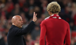 Coach Slot blasts Ekitike's 'stupid' red card