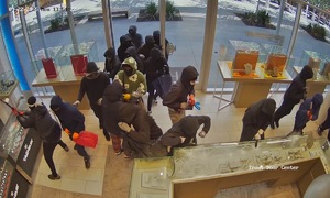 Seven arrested after California jewelry store heist