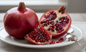 The benefits of eating a pomegranate daily