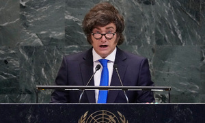 Argentine president hails Trump for 'saving the world from disaster'