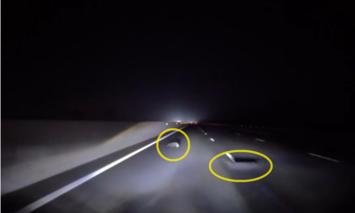 Obstacles on the highway: Steer, brake, or drive over?
