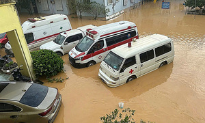 Hospital in Lang Son isolated by floods, facing food shortages