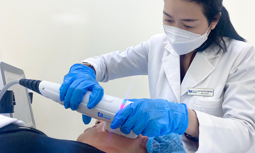 Non-invasive skin rejuvenation postpartum
