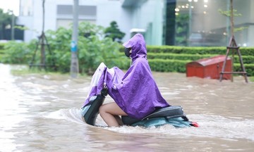 Signs an electric vehicle has been damaged by floodwaters
