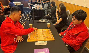 Lai Ly Huynh loses to Chinese chess prodigy after losing a cannon