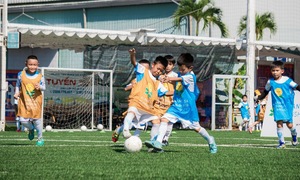 Vietnamese children learn to play safely in the sun