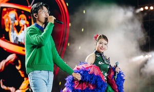 Den Vau and Hoang Thuy Linh's joint appearances