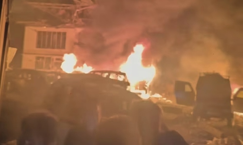 Explosion at India police station, at least six dead