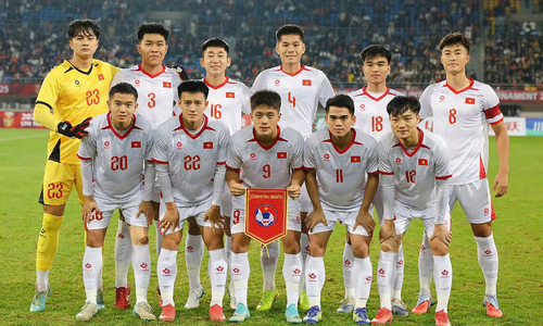 Vietnam loses to Uzbekistan at U22 Panda Cup