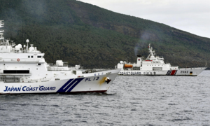 China deploys ships near disputed islands with Japan