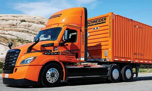 Schneider launches expedited intermodal freight service