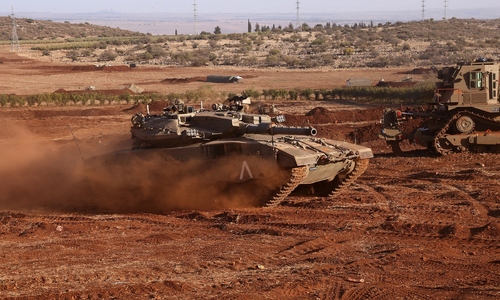 Israeli tank accused of firing at United Nations forces