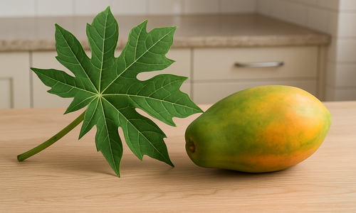 Benefits of eating papaya leaves