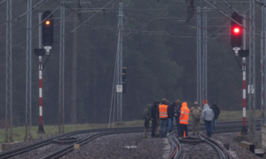 Poland suspects 'Ukrainian citizens working for Russia' sabotaged railway