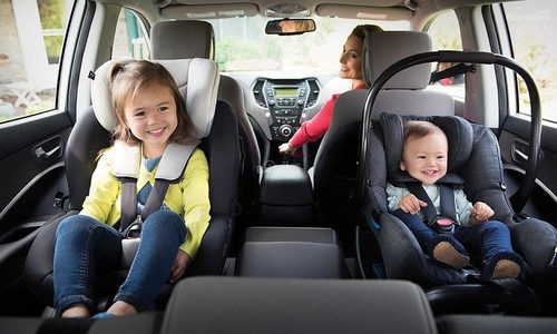 Child safety seats should be equipped for expressway travel