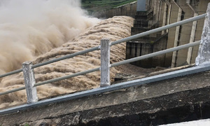 Song Ba Ha hydropower plant carries out largest flood discharge ever