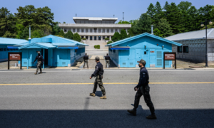 Explosion near inter-korean border injures South Korean soldier