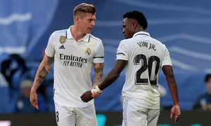 Kroos annoyed by Vinicius's behavior