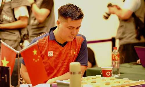 Lai Ly Huynh, Nguyen Thanh Bao compete in Chinese xiangqi doubles tournament
