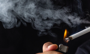 pm2.5 fine dust concentration rises in places with tobacco smoke