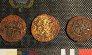 Colombia unveils treasures from 300-year-old shipwreck