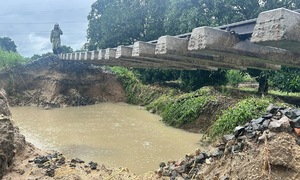 Numerous bridges, roads damaged after historic floods