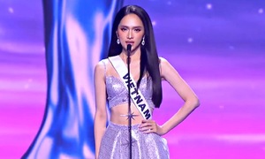 Huong Giang misses top 30 at Miss Universe