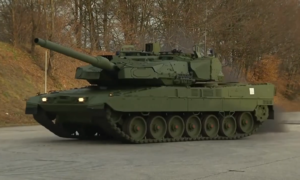 Germany unveils first newly built leopard tank in over 30 years
