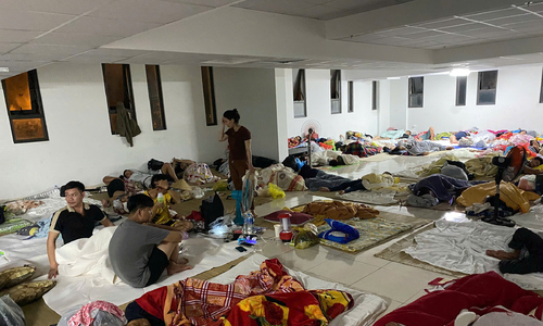 Night of flood evacuation in Nha Trang