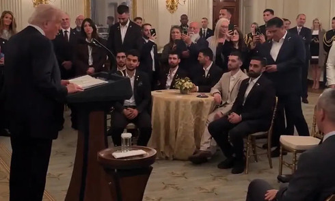 Trump meets Israeli hostage group at White House