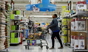 Walmart thrives as americans tighten spending