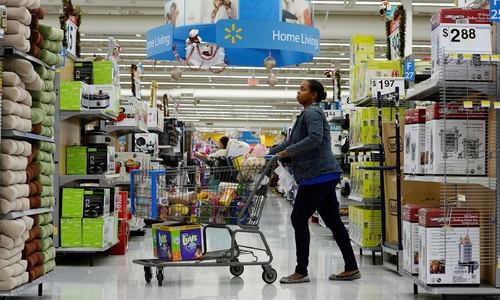 Walmart thrives as americans tighten spending
