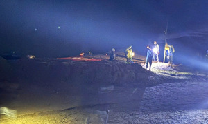 Truck driver swept away by flood found in Quang Tri