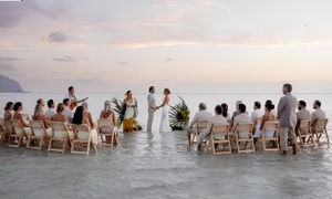 Harnessing the tide for a unique mid-sea wedding