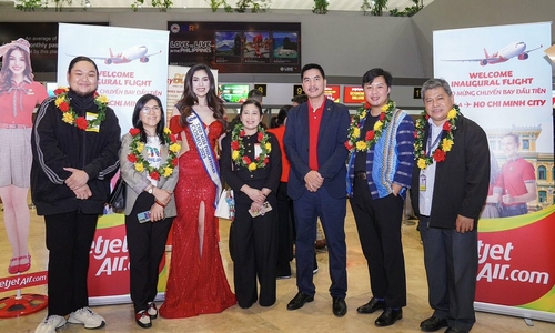 Vietjet inaugurates Ho Chi Minh City - Manila route