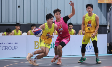 Viet Duc - Nguyen Binh Khiem: VnExpress youth basketball tournament quarterfinals
